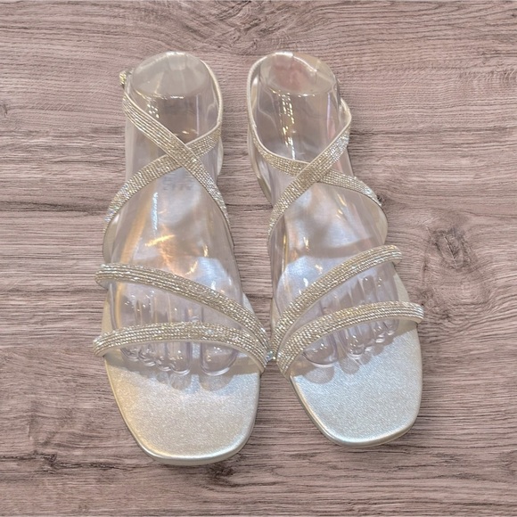 Naturalizer Sicily Sandals | Size 8W | Silver | NIB - Picture 12 of 12